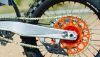 Sprocket on enduro bike